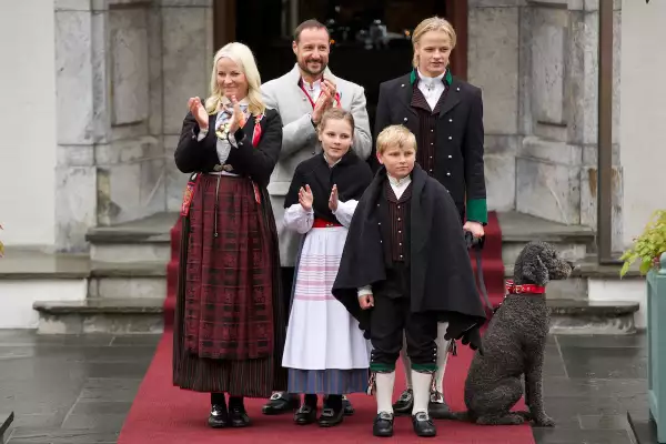 The Norwegian Royal Family Celebrate National Day In Oslo