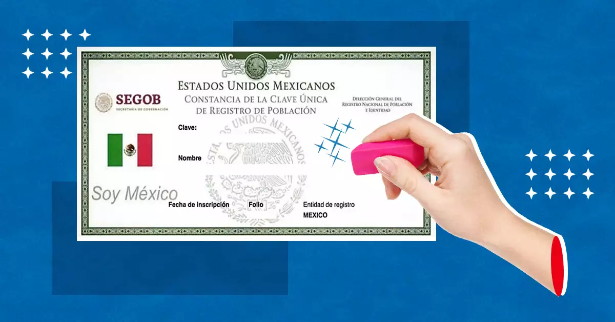 ¿Qué hacer si mi CURP está mal?