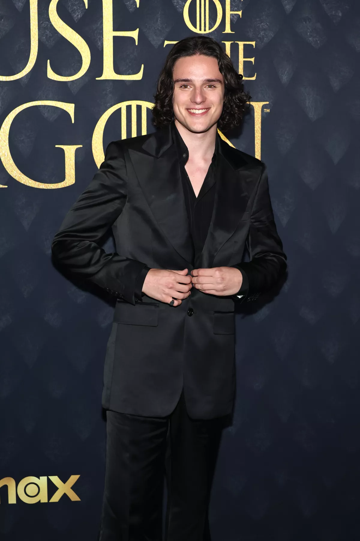 Harry Collet en la premiere de House of the Dragon 2