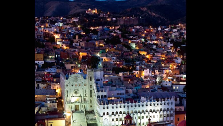 1. Vista de la ciudad de Guanajuato desde el mirador El Pípila.