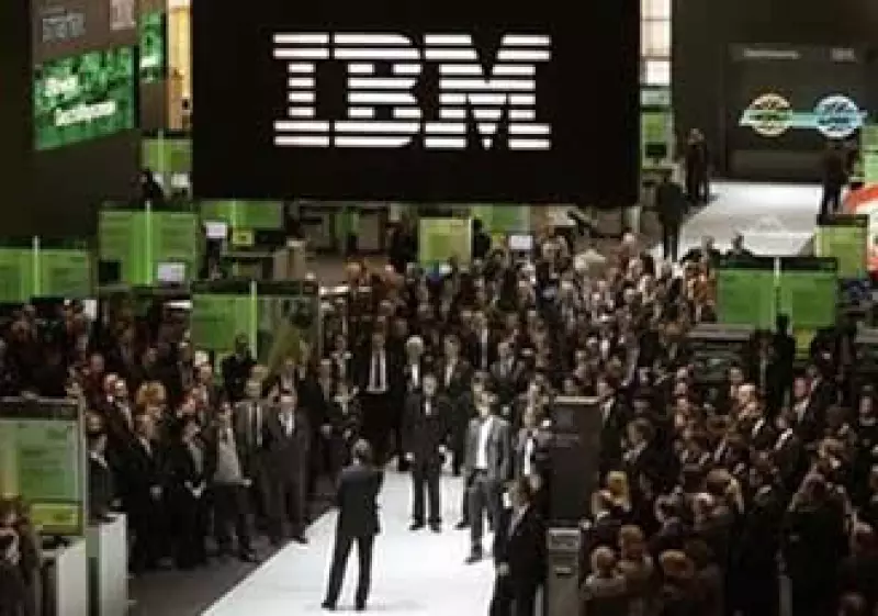 Tras revelar sus resultados, el valor de los papeles de IBM retrocedía. (Foto: Reuters)