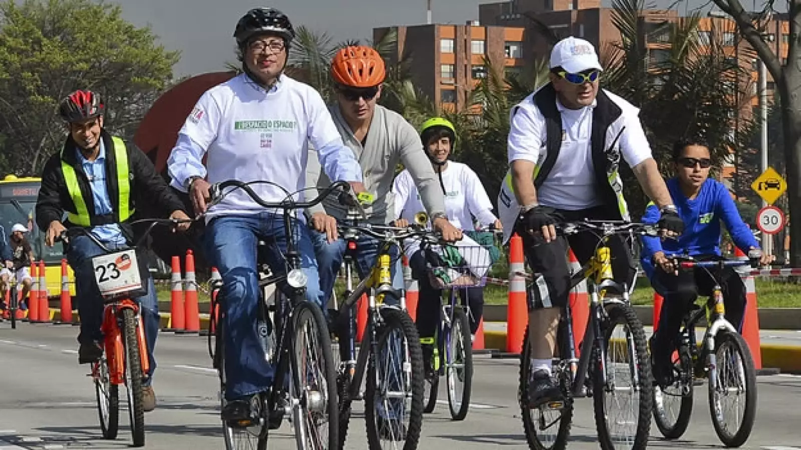 Dia sin carro en Bogota
