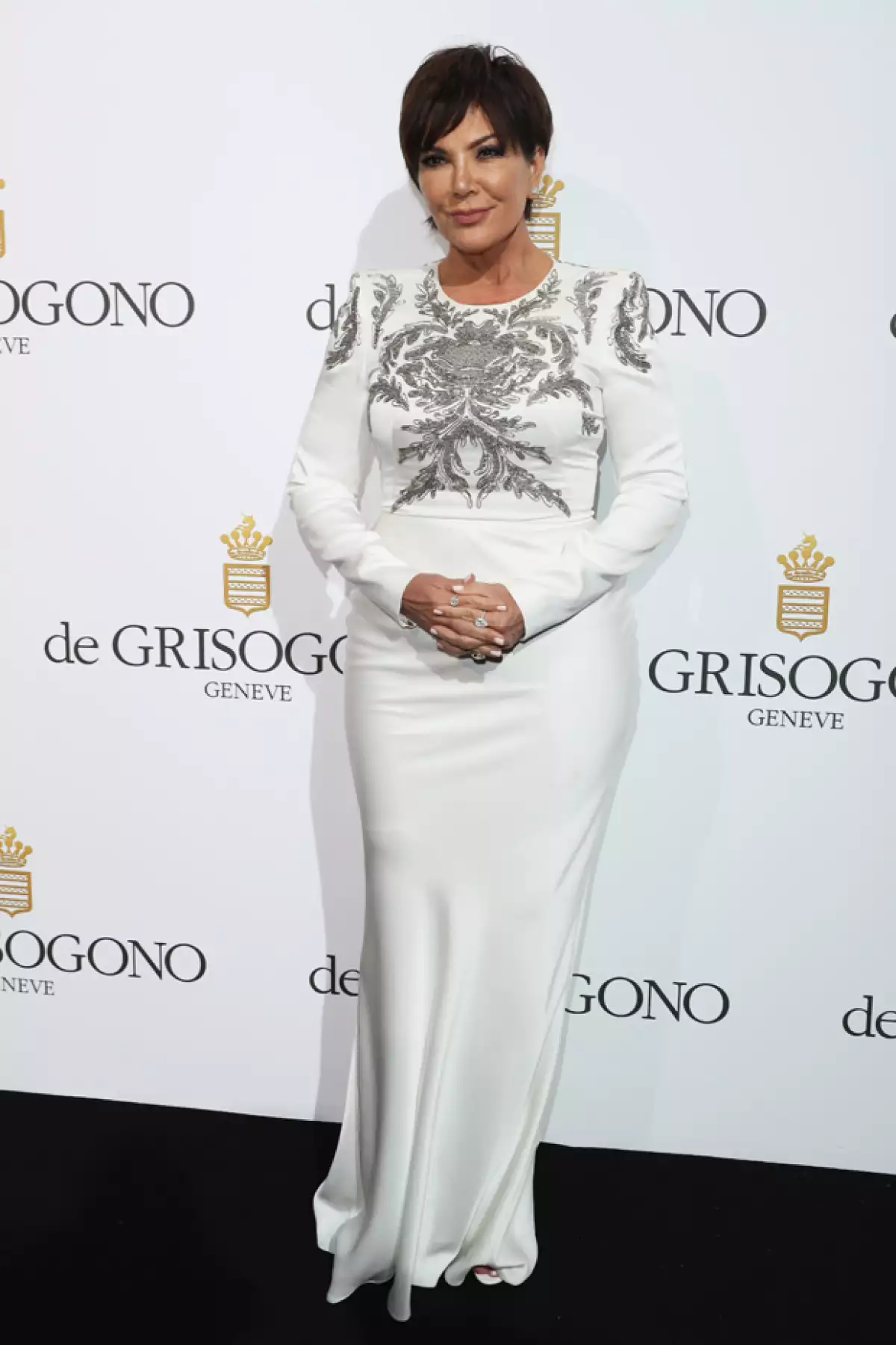 Kris Jenner también asistió a la fiesta de De Grisogono en Cannes.