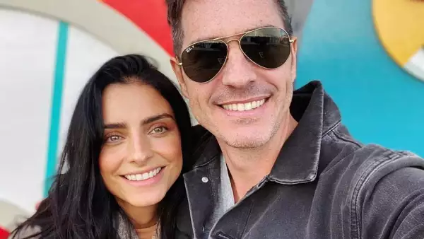 Aislinn Derbez y Mauricio Ochmann.