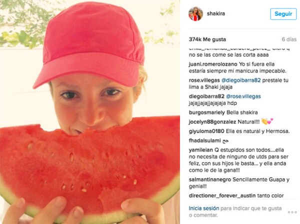 Y estos fueron algunos de los comentarios que hicieron sus followers a sus uñas.