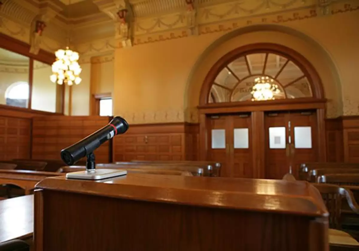 Sala de juicios