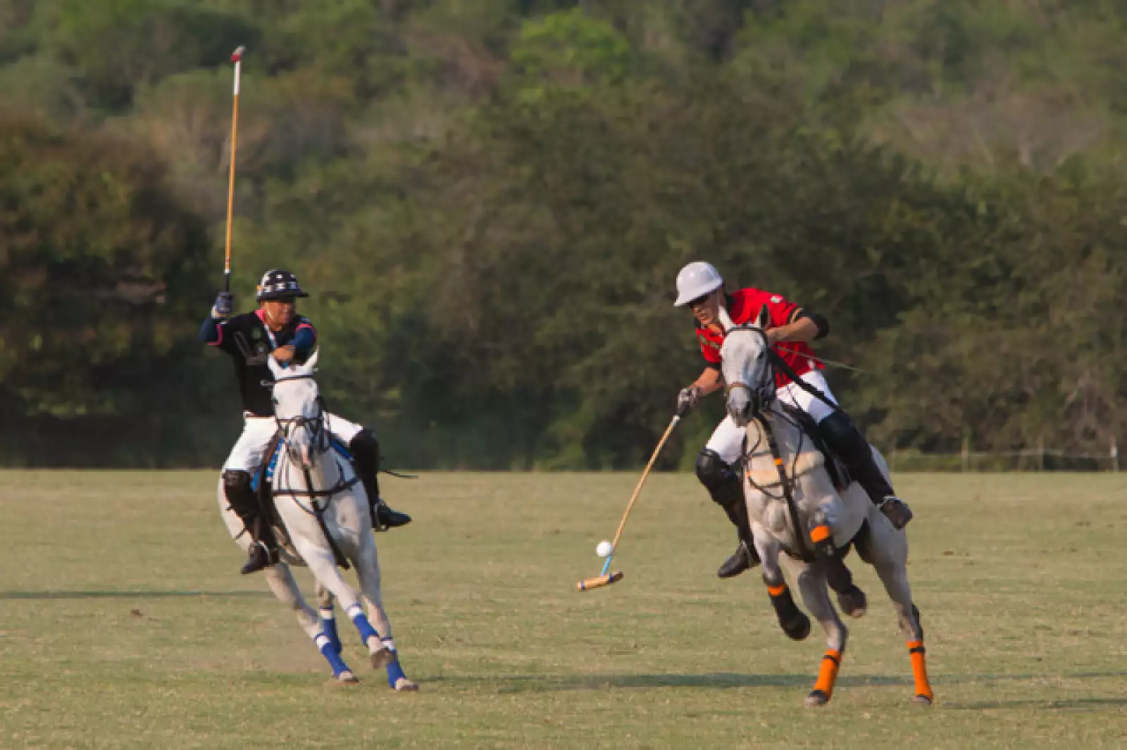 Acción de la final de la Copa Agua Alta. Porsche Vs USA Costa Careyes