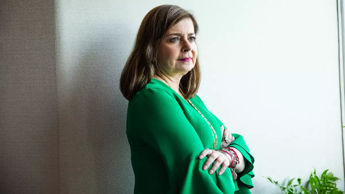 Mónica Flores Barragán, presidenta saliente de la AmCham