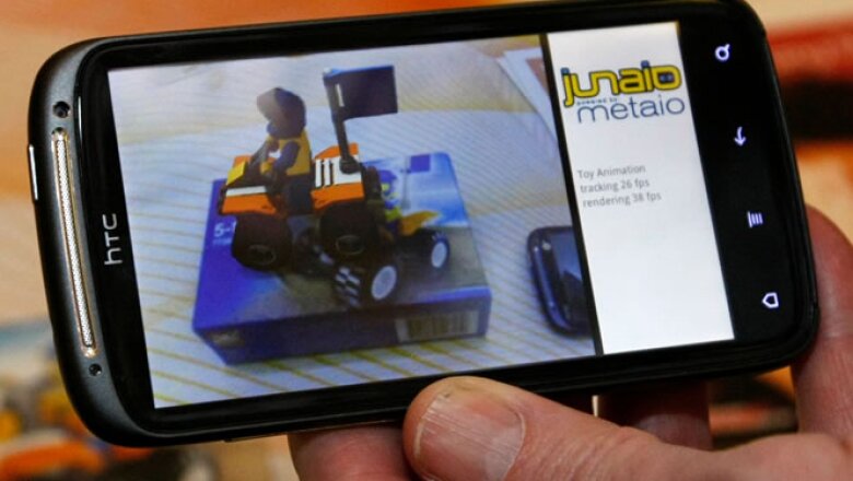 En el CES se presentó un ‘smartphone’ HTC que permite ver apps de realidad aumentada.