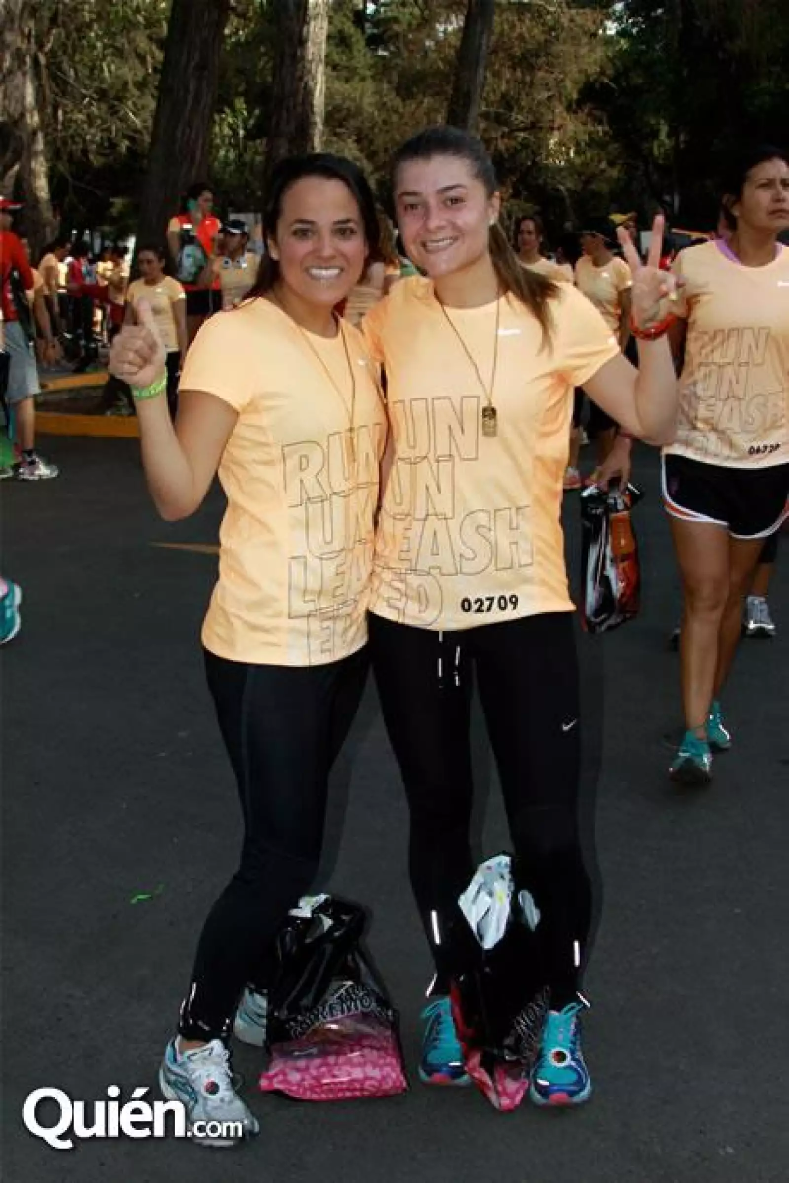 Karina de Vega y Natalie Delfín