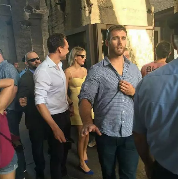 El Coliseo es uno de los lugares que visitó la pareja.