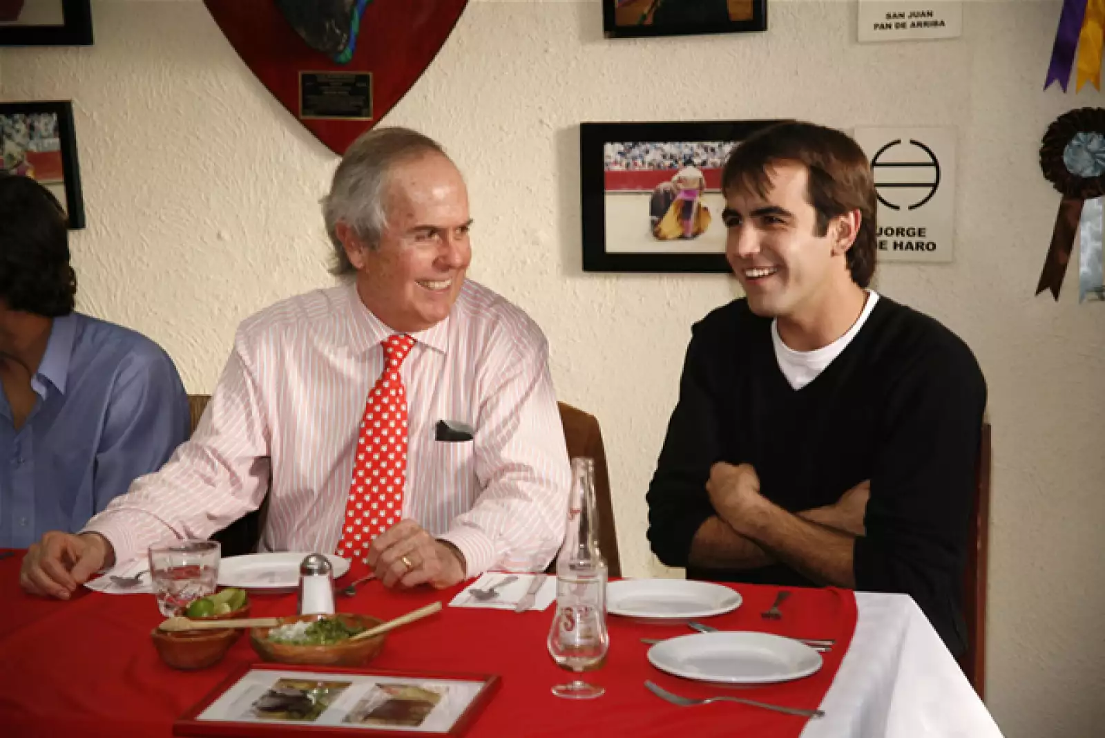 Comida con Pedro Armenadriz