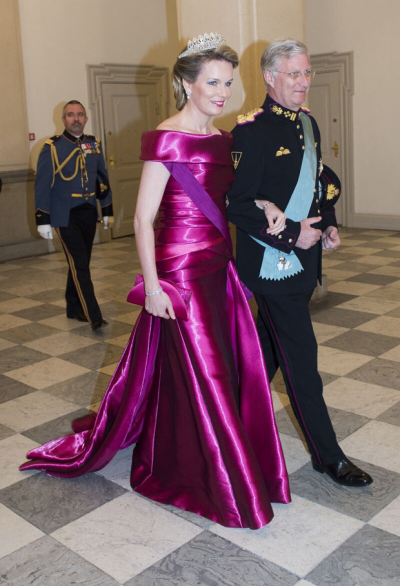 Matilde y Felipe de Bélgica.