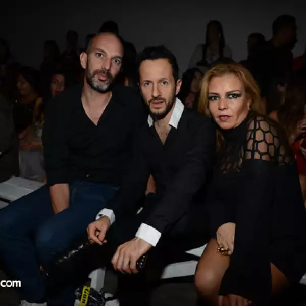 David Wilson, Óscar Madrazo y Claudia Zacarías