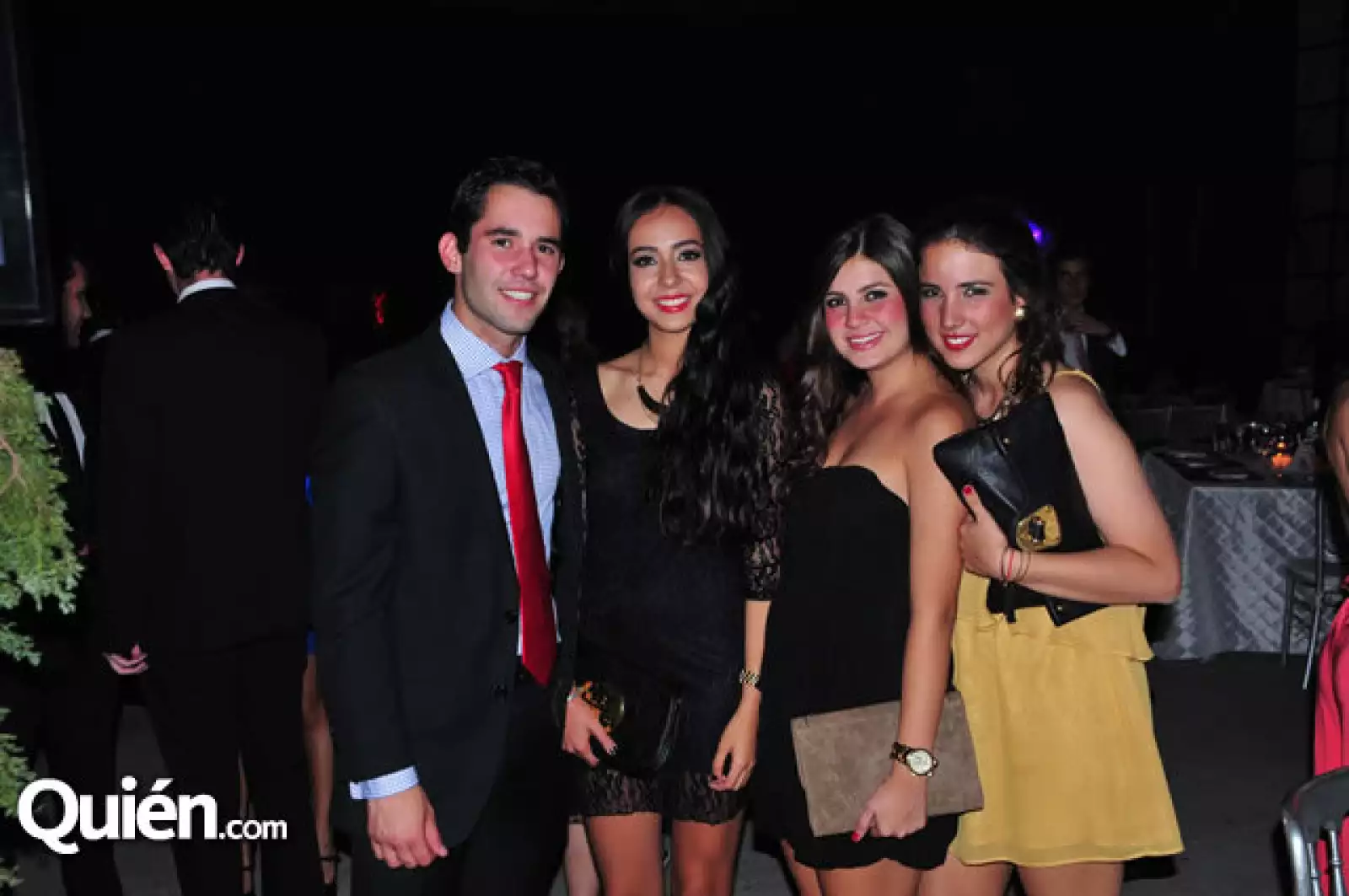 Guillermo Nájera, Estela Jauregui, Majo Castillo y Paloma Mayorga