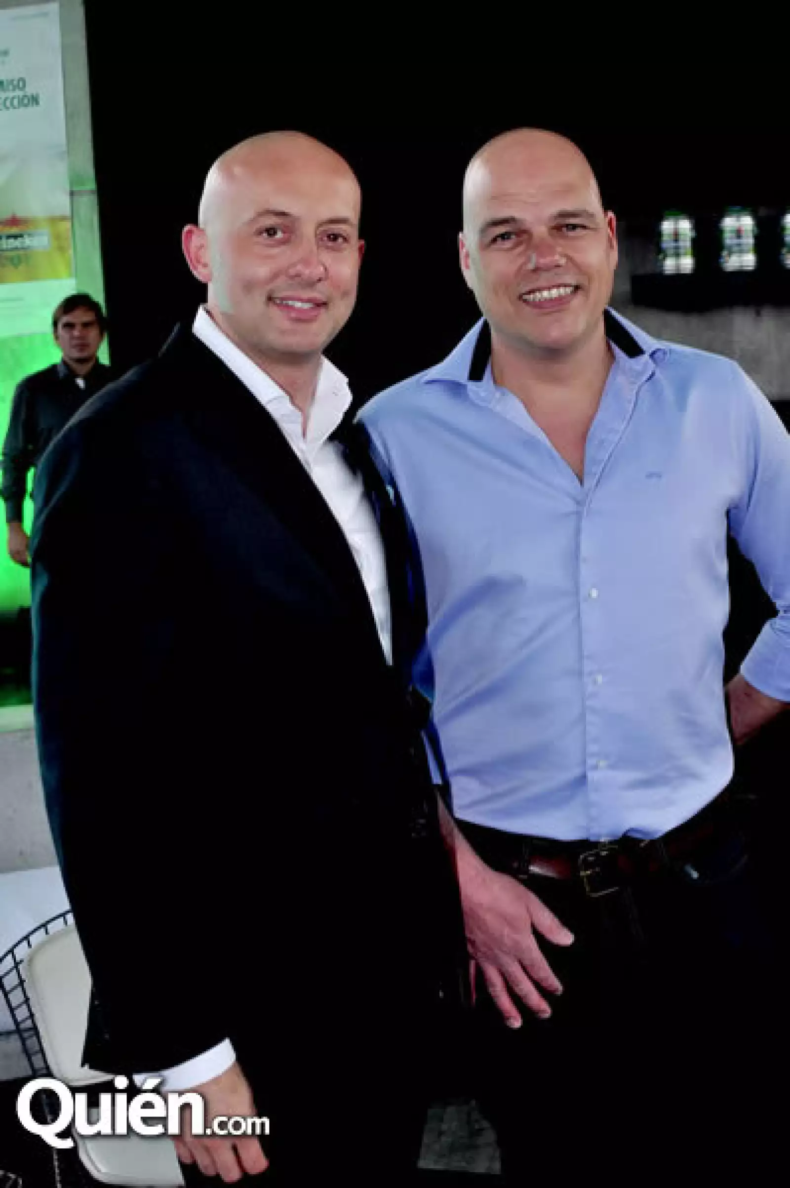 Joris Huijsmans y Frank Fie Evers