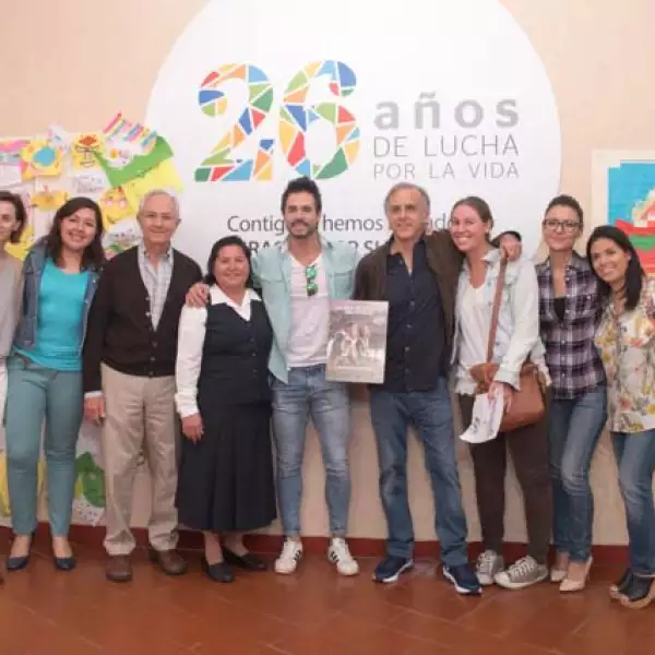 Visita de Paco Arango a la Casa de la Amistad