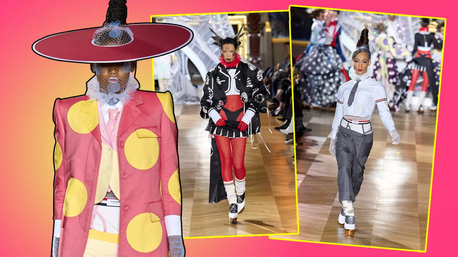 thom browne desfile ss23 cenicienta
