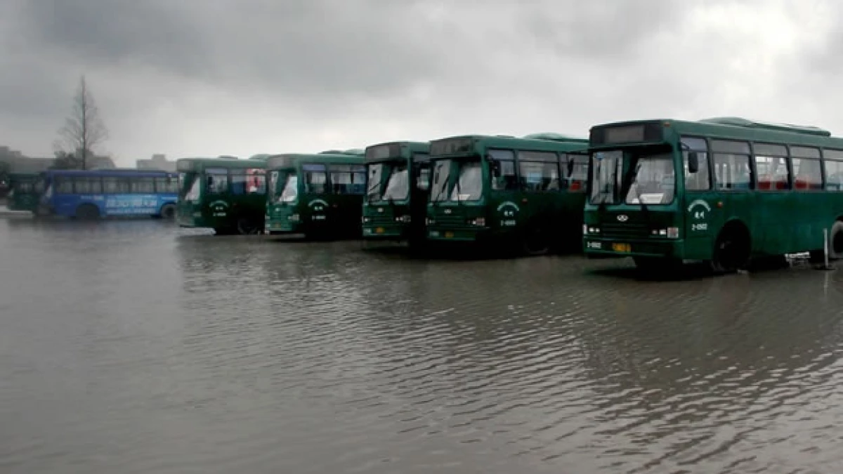 inundacion china asia lluvias
