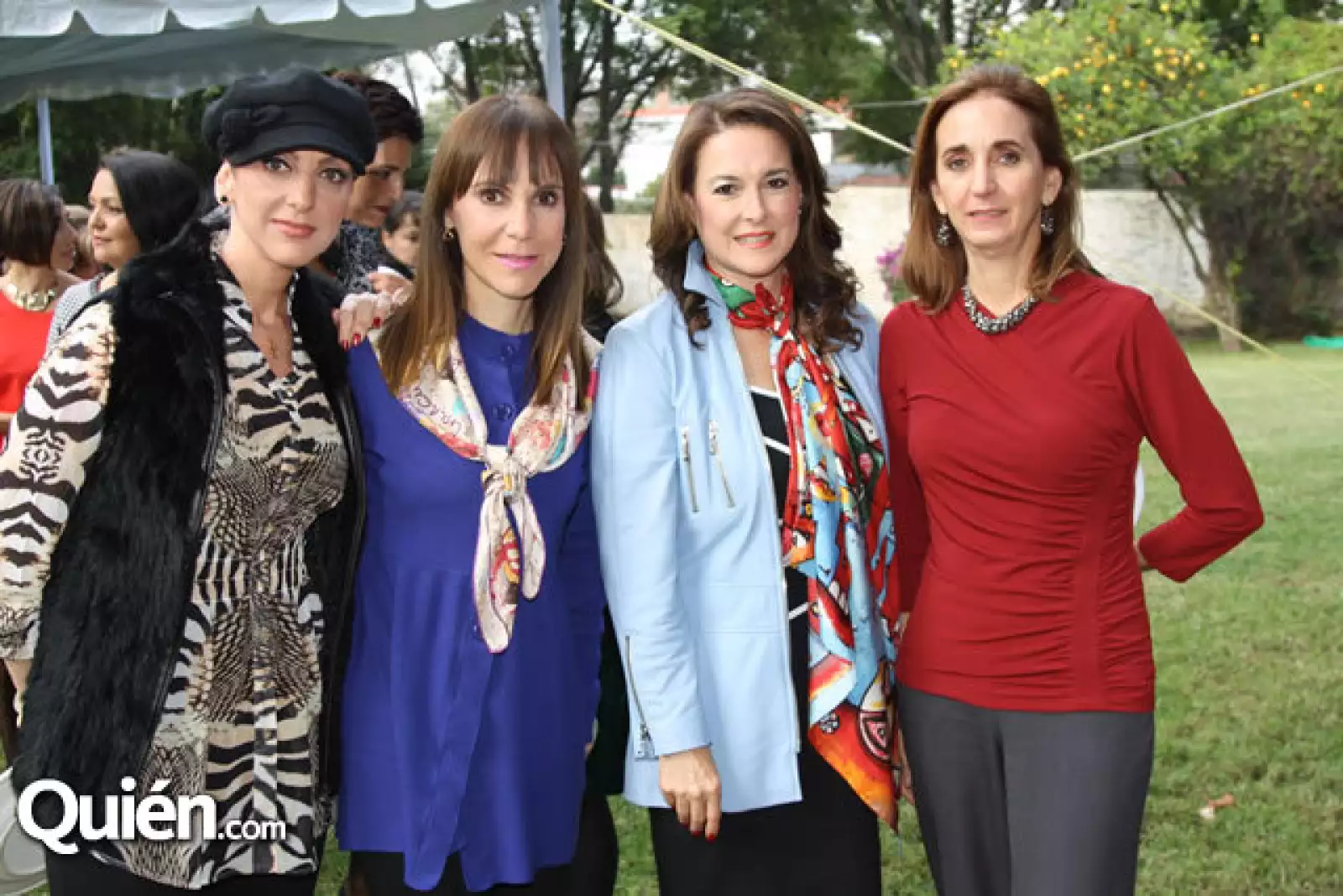 Gladys Issa, Celia Alzaga, Gely Pardo y Sofía Aldrete