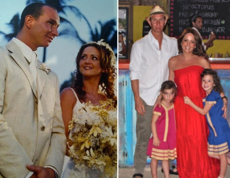 Andrea y Erik llevan 12 años de matrimonio.