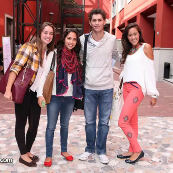 Brenda Palma, Paulina Sánchez, Rodrigo Caballero y Pamela Valdéz