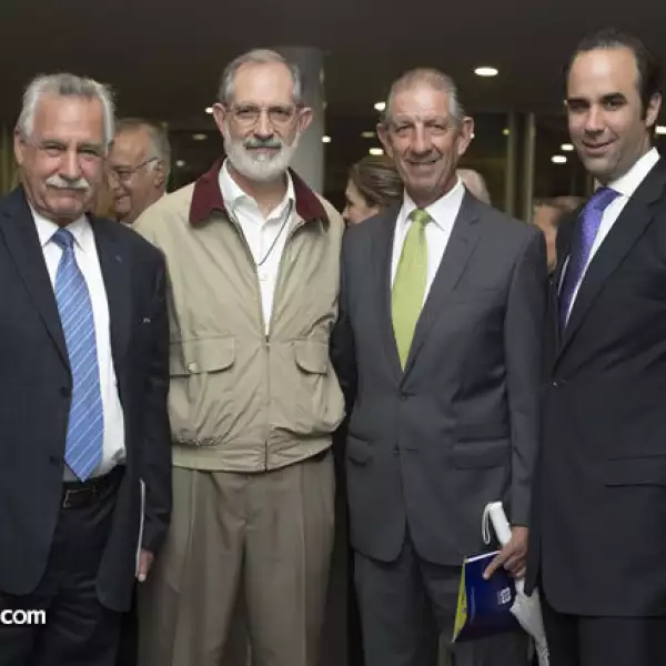 Jorge Villalobos,Eugenio Cassas,Rogelio Cassas y Alfonso Pérez Davalos