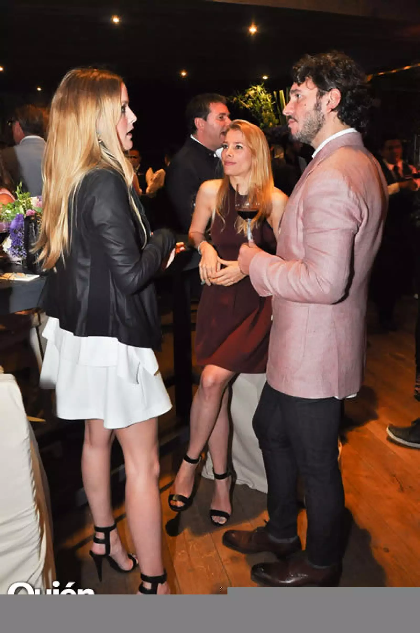 Sonia Félix,Lizette García y Rolly Pavia.