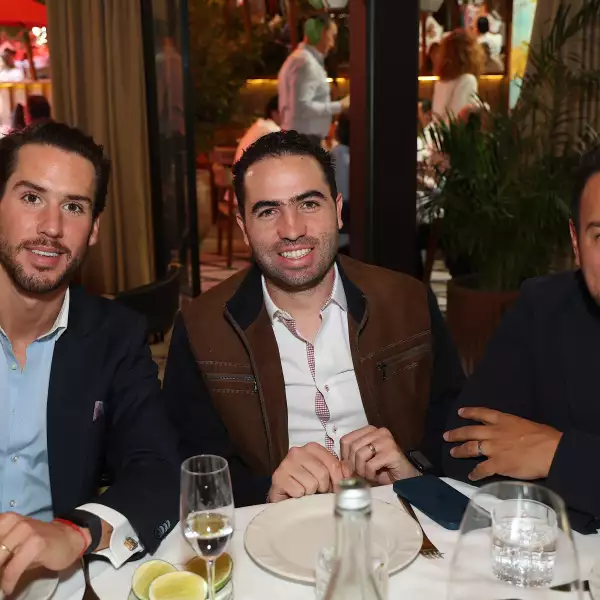 Gonzalo Fernández, Elías Sonana y Eduardo Guerrero 