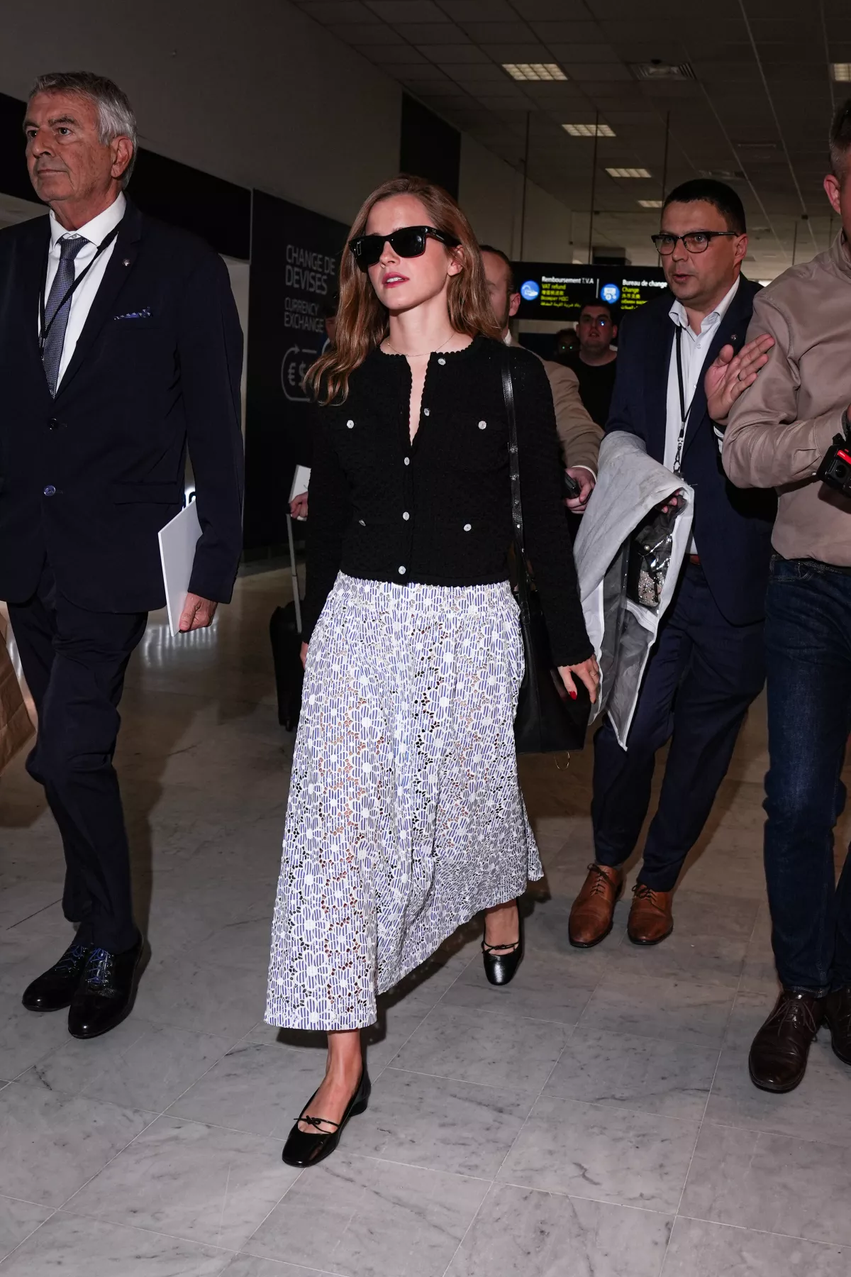 Celebrity Sightings At Nice Airport - The 78th Annual Cannes Film Festival