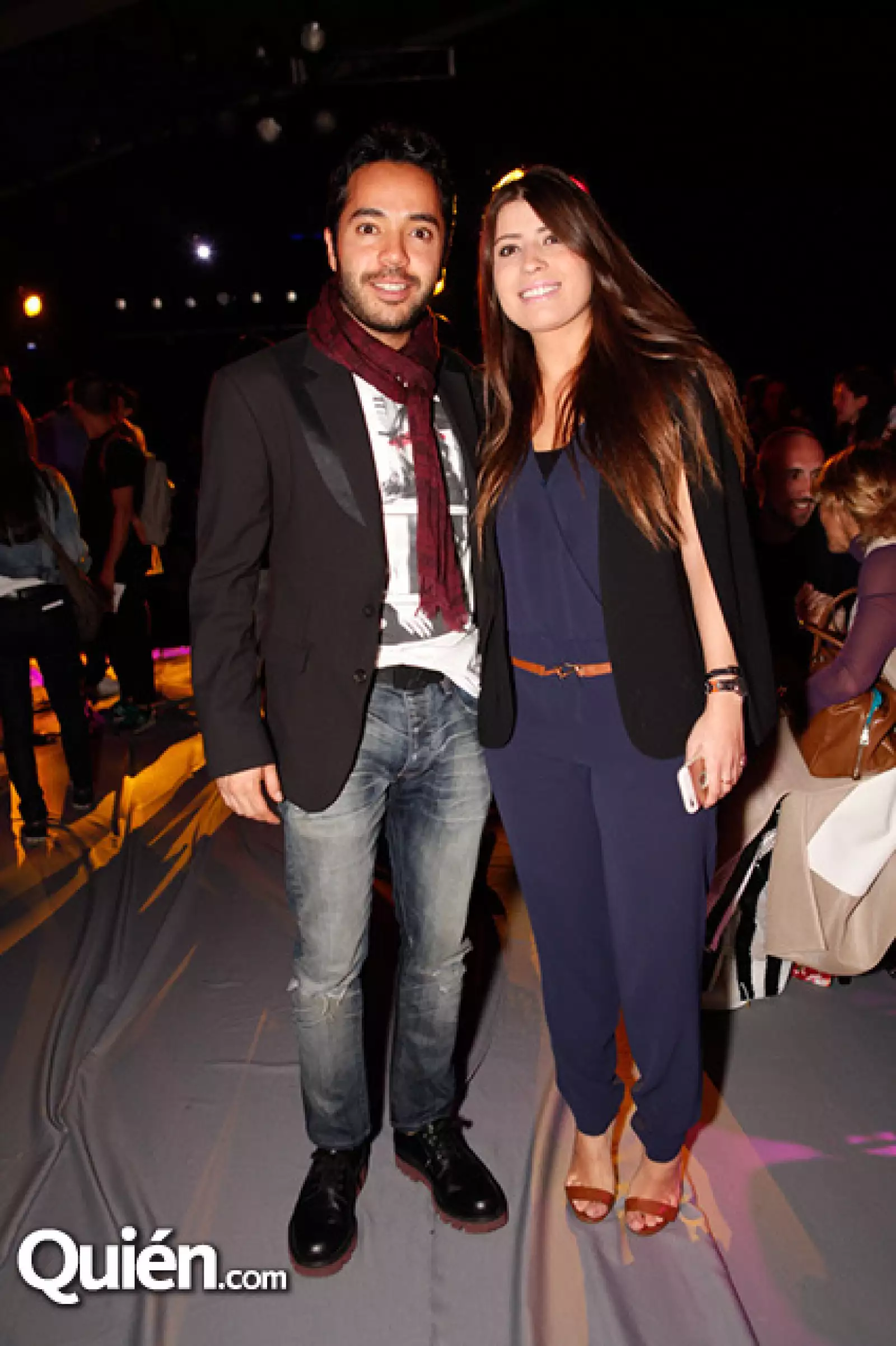 Alex Bracho y Lisett Pérez