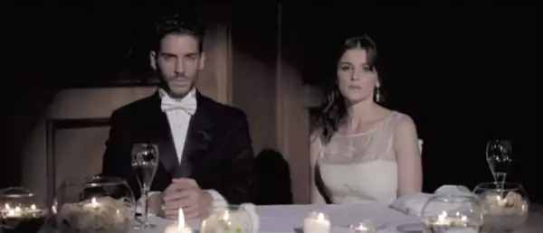 Erick Elías e Irene Azuela dentro del video "Recuerdas" de Leonel García.