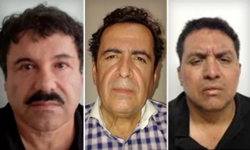 Joaquín Guzmán, Héctor Beltrán y Miguel Ángel Treviño ya fueron capturados por las autoridades mexicanas. (Foto: Especial)