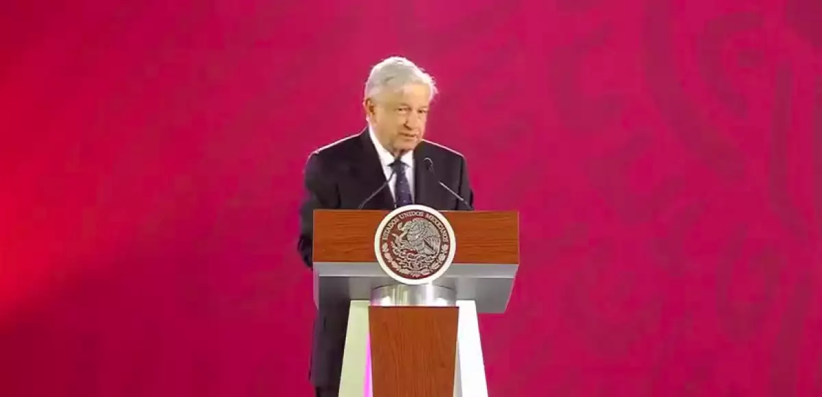 AMLO en su conferencia mañanera del 7 de enero