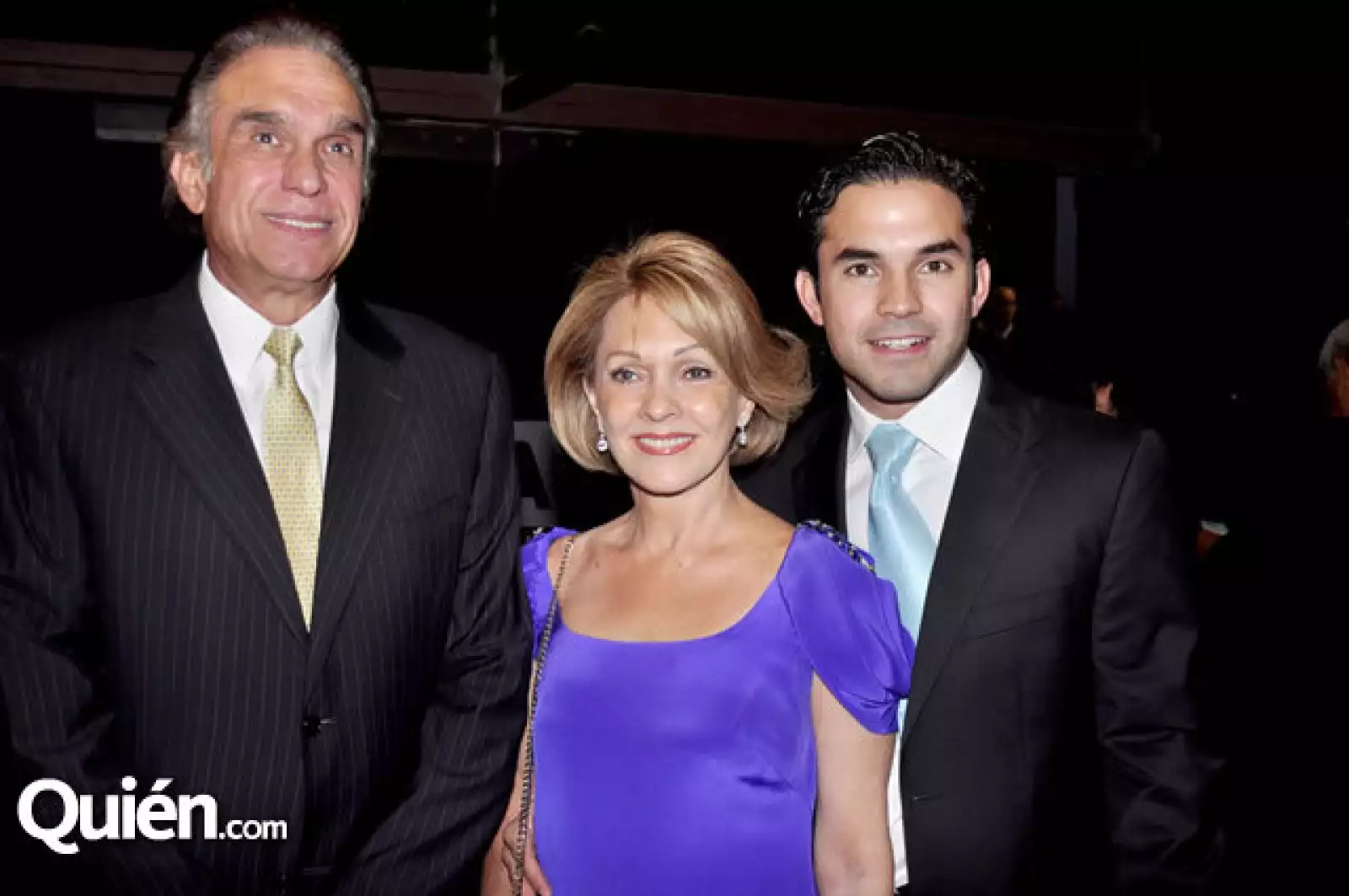 Antonio Ramón,Verónica Méndez de Ramón y Armando Ramón