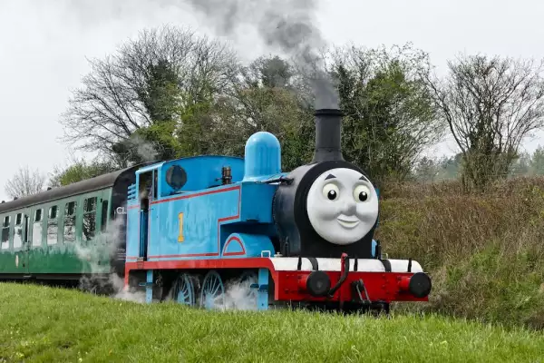 'Thomas & Friends' event at Alresford Station, Hampshire, UK - 16 Apr 2019