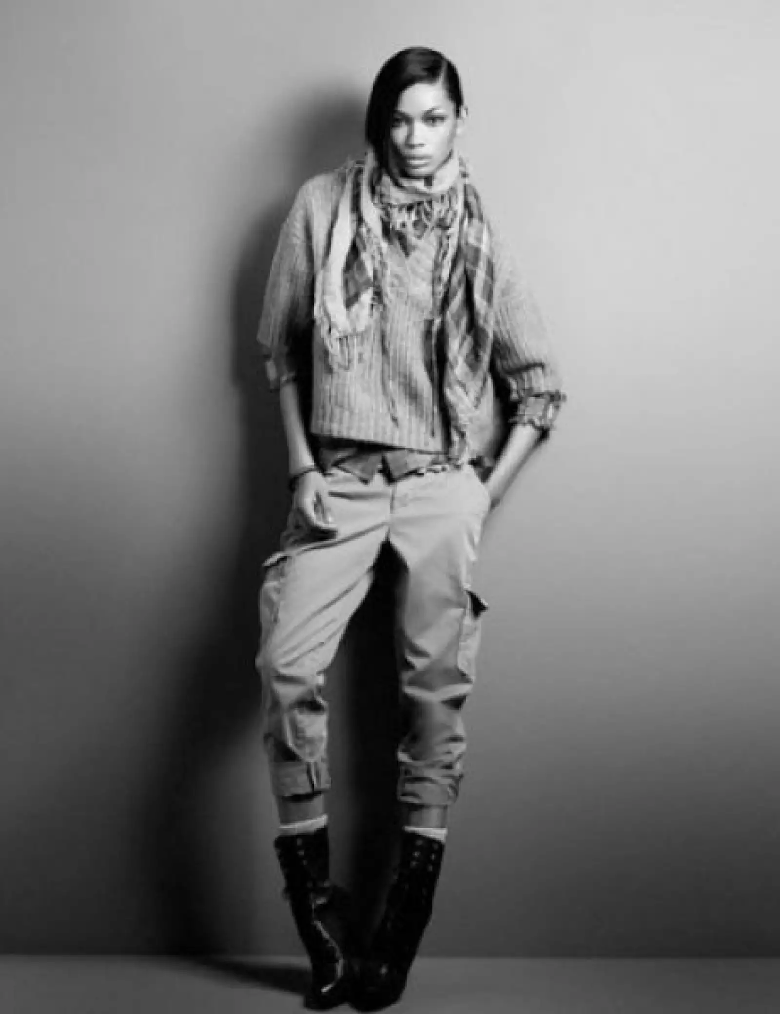 Chanel Iman, de 20 años y nacida en Atlanta, es musa de Philip Lim. Ha trabajado ya con Valentino, Bottega Veneta, Lacroix y Gaultier.