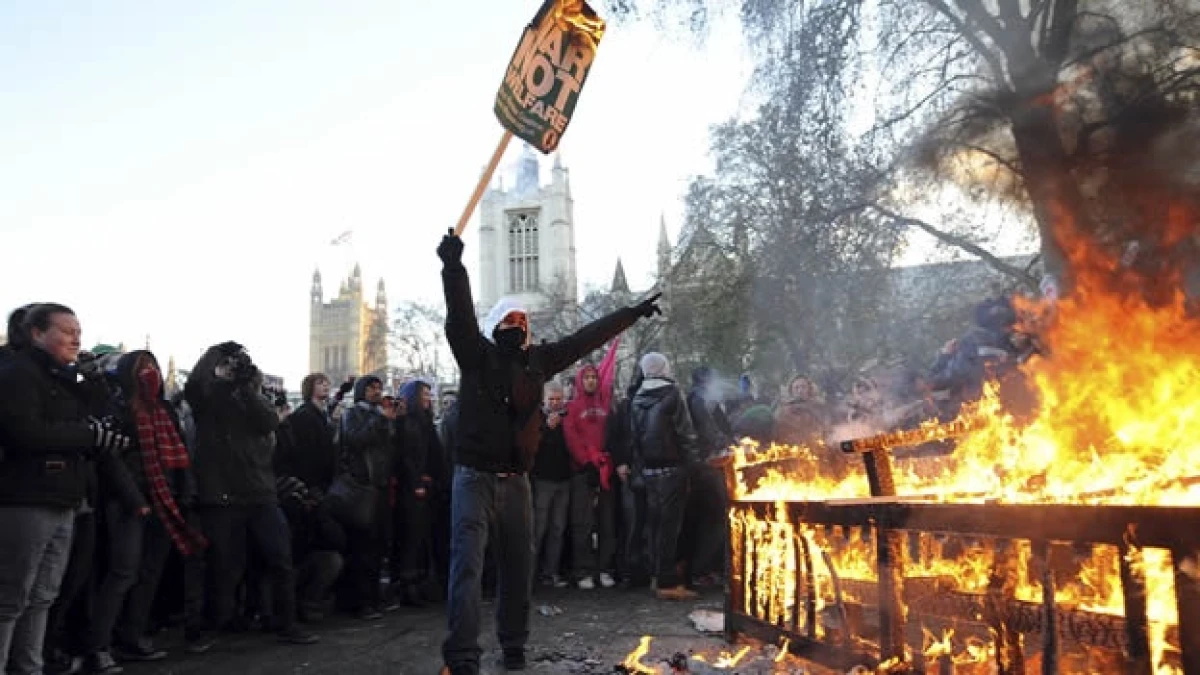 protestas inglaterra