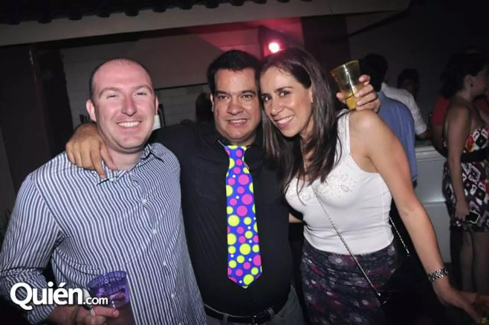 Roberto López,Eugenio Garza y Laura Mijares Lando