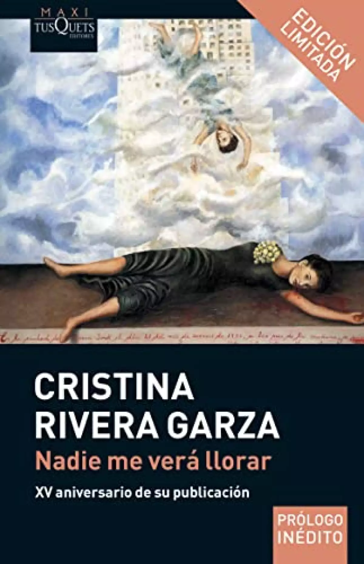 portada del libro nadie me vera llorar