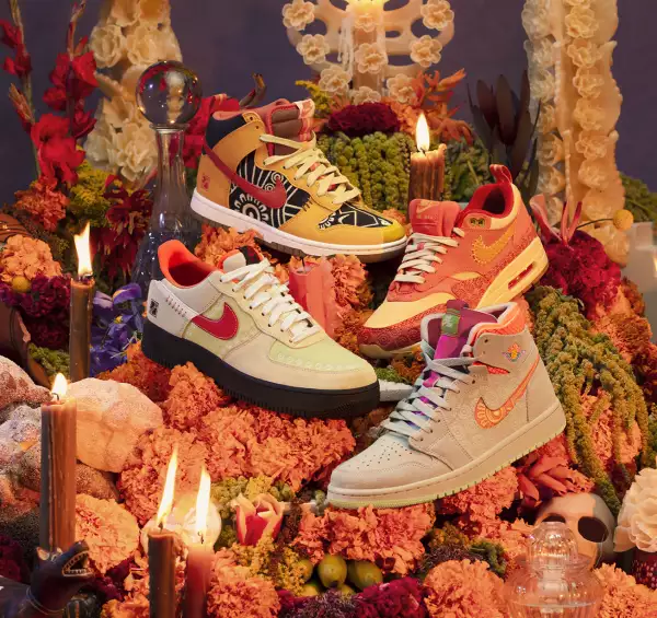 nike dia de muertos somos familia
