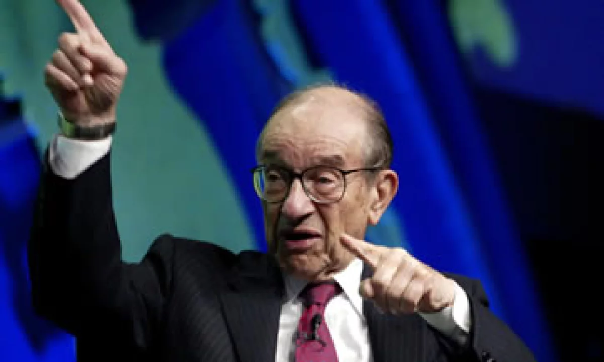 En su visita a México, Greenspan consideró que Europa será un factor decisivo frente a la posibilidad de una nueva recesión. (Foto: AP)
