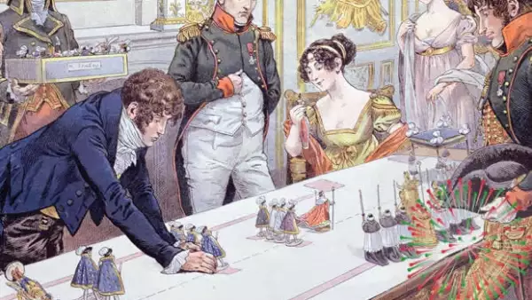 La expansión de Napoleón Bonaparte por el mundo marcó la forma de vestir de la época. Las mujeres imitaban a Josefina Bonaparte, usando vestidos transparentes.