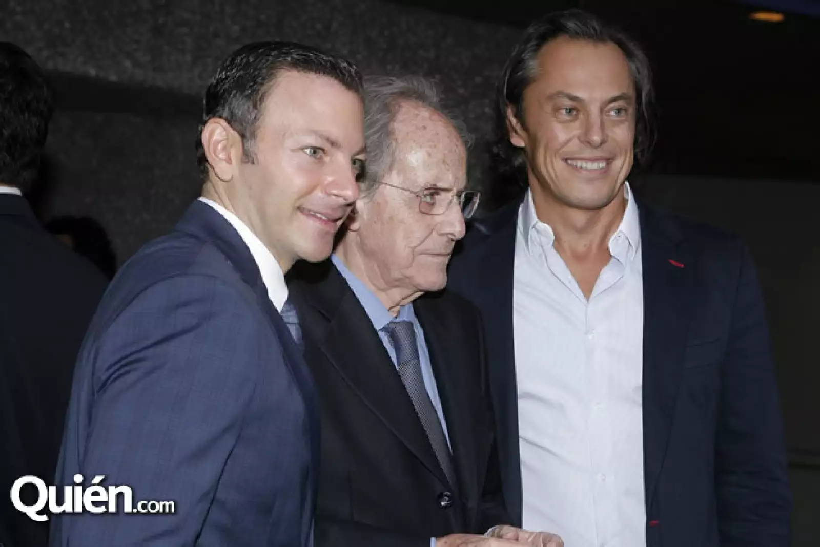 David Cohen, el arquitecto Teodoro González de León, Xavier de Bellefon