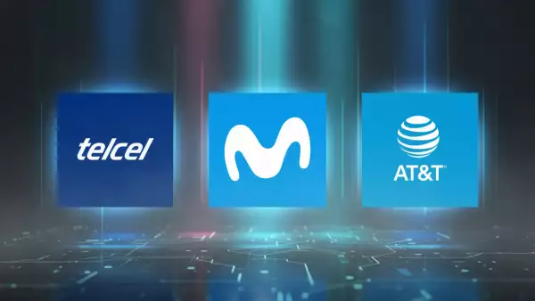 Telcel, Movistar. ATT&T