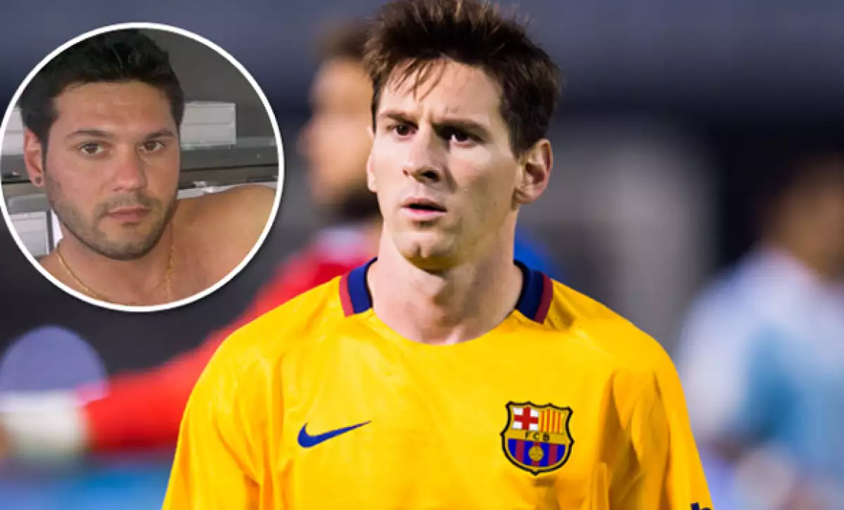 Matías Messi fue llevado a la comisaría cuando un policía encontró en su auto una pistola durante una revisión, en Argentina.