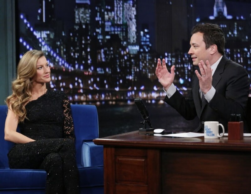 Gisele Bundchen y Jimmy Fallon se conocieron hace 10 años en la filmación de la película "Taxi".