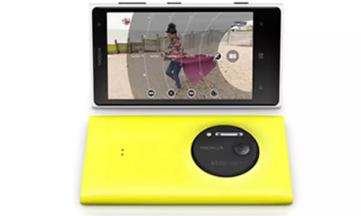 El más reciemte teléfono de Nokia y Microsoft cuenta con una cámara de 41 megapixeles. (Foto: Cortesía Nokia)