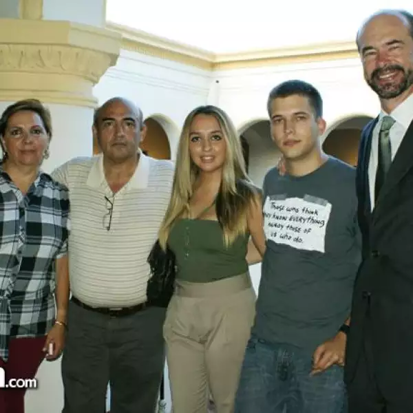 Alicia de Villarreal,Luis Eduardo Villarreal,Yancy Villarreal,Ernesto Gonza%u0301lez y Ernesto Gonza%u0301lez