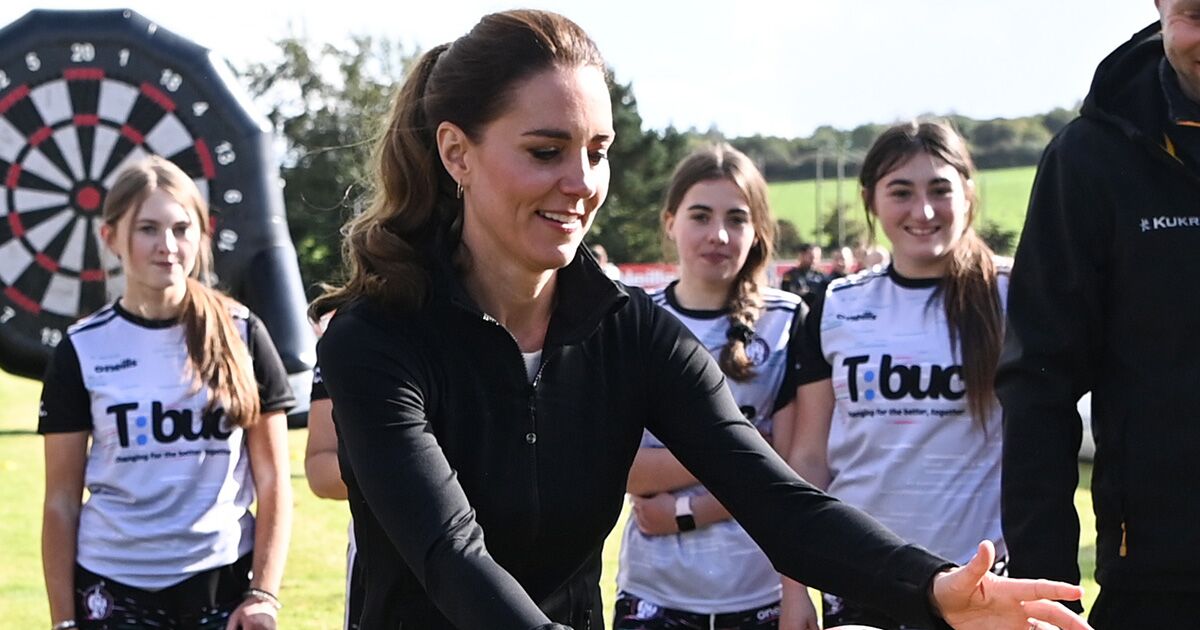 Kate Middleton replaces Prince Harry as patron saint of English rugby